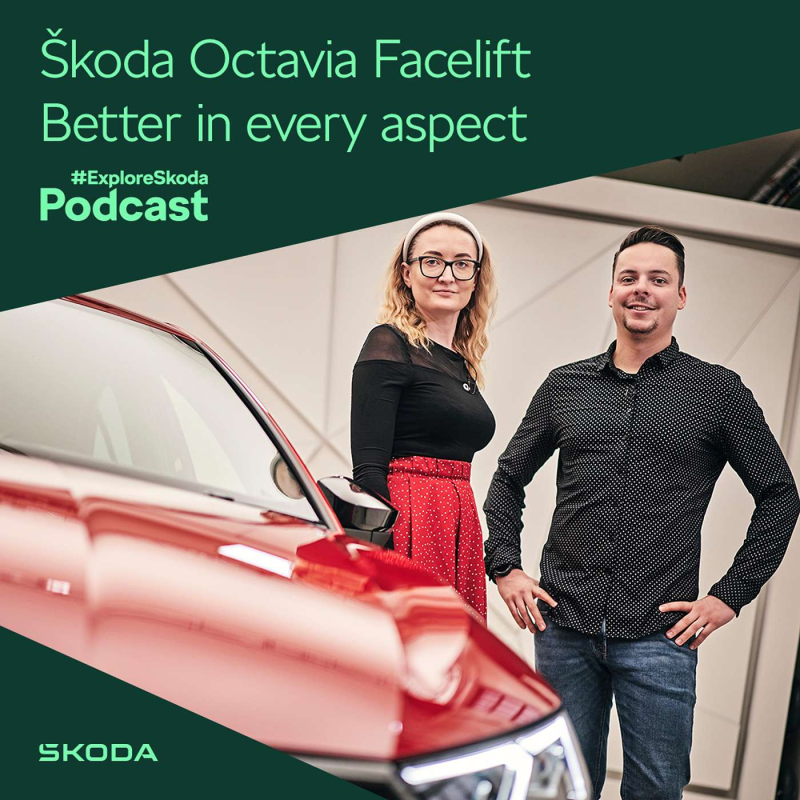 Obrázek epizody #ExploreŠkoda Podcast: Osvěžená Škoda Octavia je výkonnější a lepší ve všech ohledech
