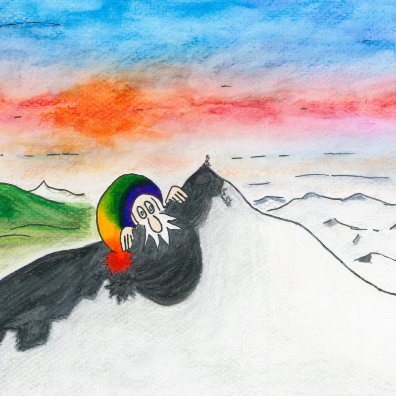 Obrázek epizody O tom, jak Horal Sagar Matha slezl ze střechy