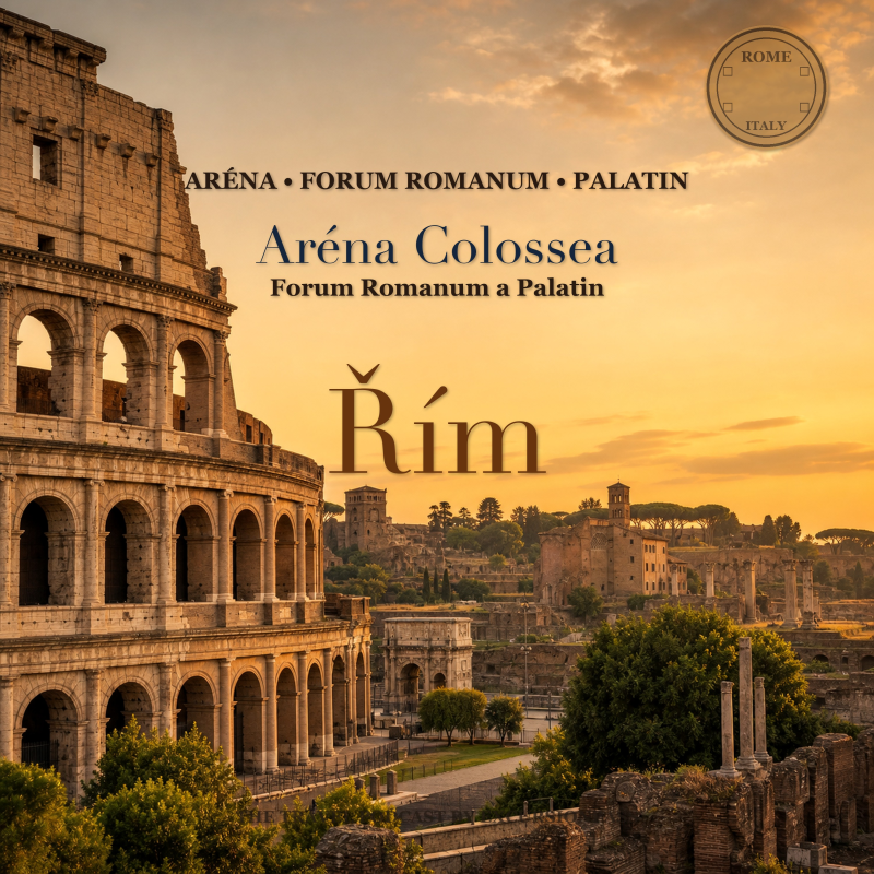 Obrázek epizody Komentovaná prohlídka arény Colossea s Forum Romanum a Palatinem