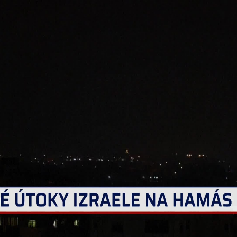 Obrázek epizody Odvetné izraelské útoky proti Hamásu (zdroj: CNN Prima NEWS)