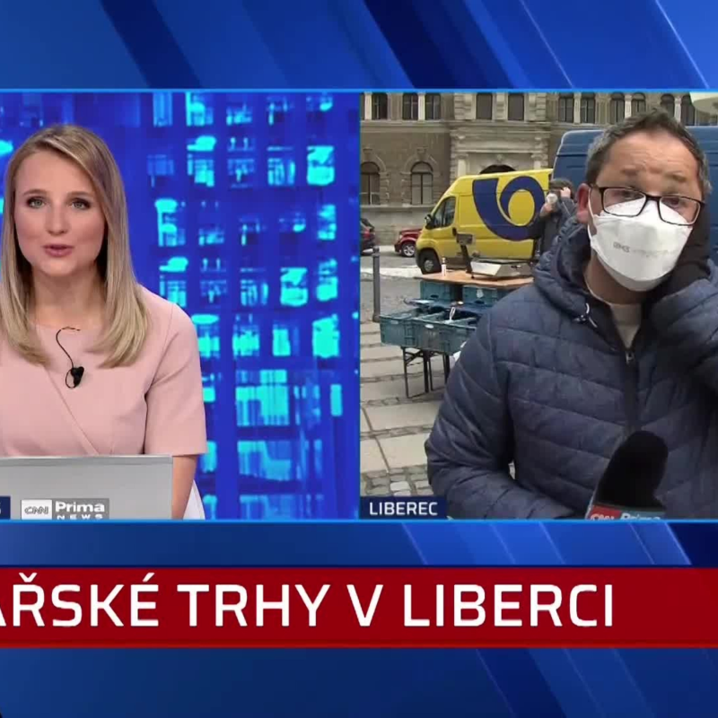 Obrázek epizody Aktuální situace kolem farmářských trhů (zdroj: CNN Prima NEWS)