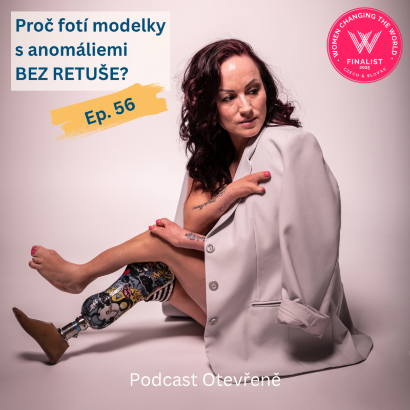 Obrázek epizody #56 - Proč fotí ženy s anomáliemi? S fotografkou Klárou o projektu BEZ RETUŠE