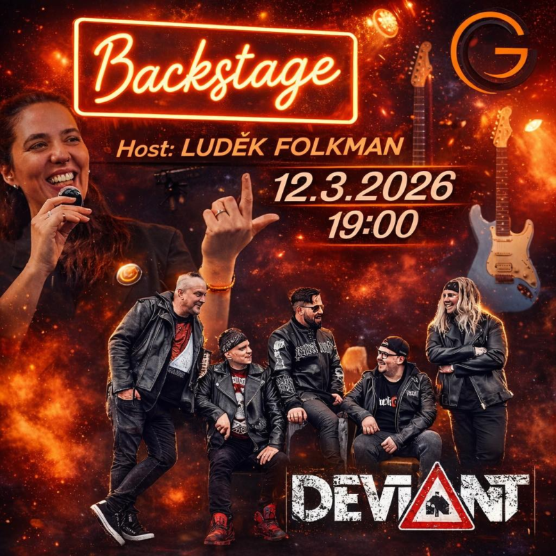 Obrázek epizody Backstage - s Kateřinou Šimkovou a Luďkem Folkmanem ( Deviant )