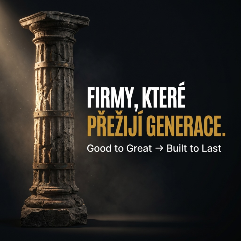 Obrázek epizody Od skvělé k trvalé – co říká Jim Collins o firmách, které přežijí generace