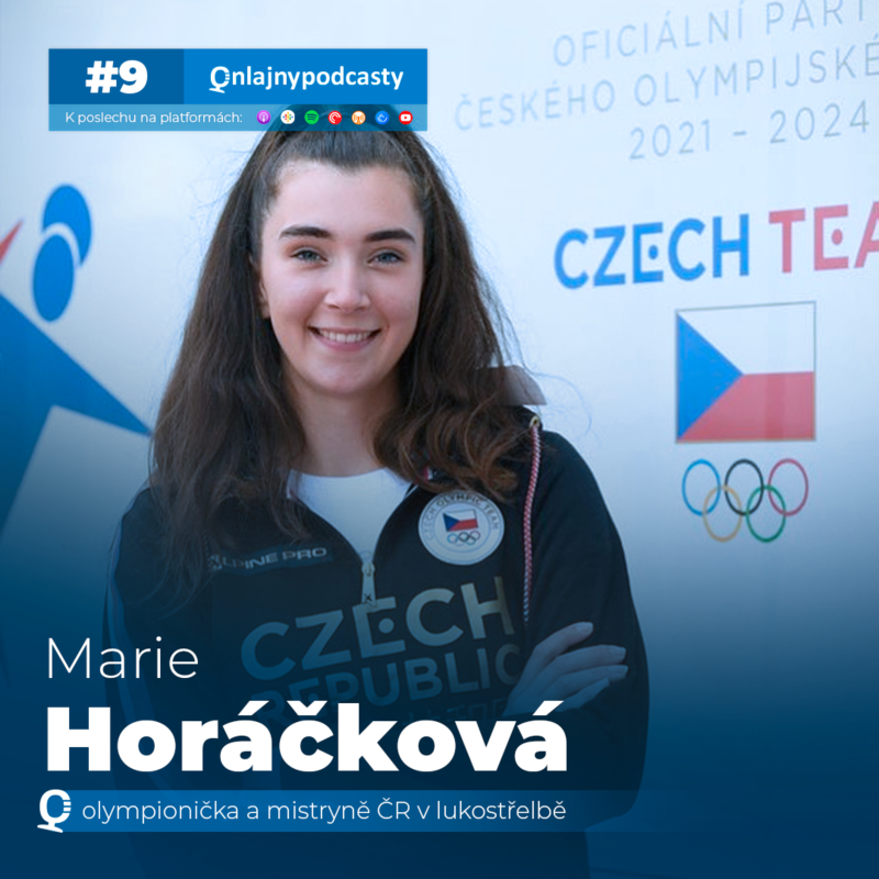 Obrázek epizody #9 Marie Horáčková: Poprvé exkluzivně o nešťastném charteru do Tokia. Ale i Vilému Tellovi a lukostřeleckých pikantériích