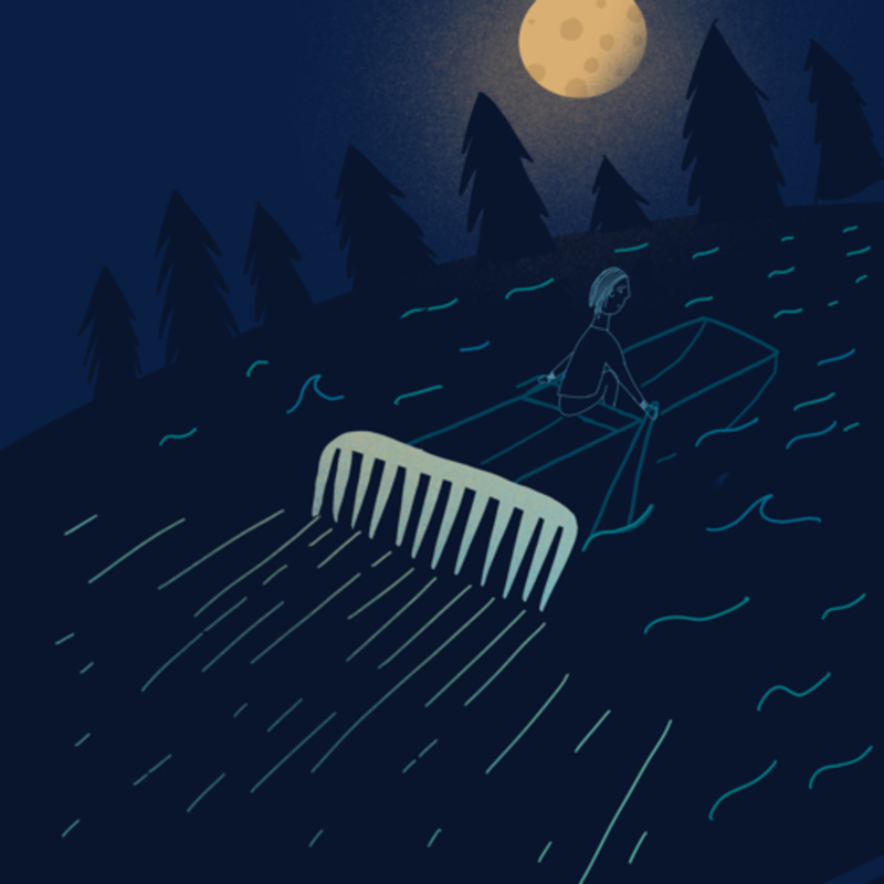 Obrázek epizody O Atreyovi, který česal vodu + relaxace na loďce