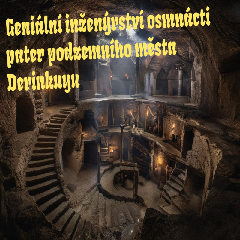 Obrázek epizody Geniální inženýrství osmnácti pater podzemního města Derinkuyu