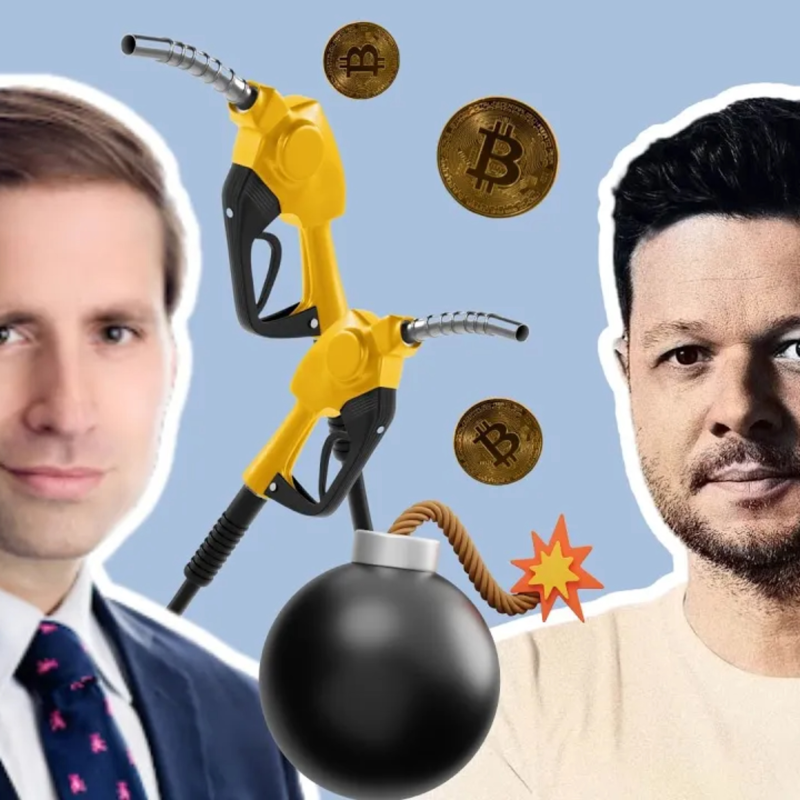 Obrázek epizody Čisté špinavé bitcoinové peníze, benzín o 18 korun dražší a časovaná bomba, která politiky nezajímá
