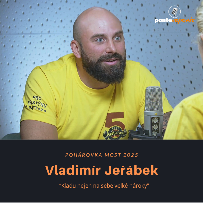 Obrázek epizody Vladimír Jeřábek – Pohárovka Most: Kladu nejen na sebe velké nároky