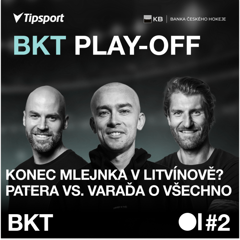 Obrázek epizody BKT PLAY-OFF #2 | Měl Třinec v předkole lehčí práci? Úspěšná maturita Patery a co ještě ukáže Bolka?