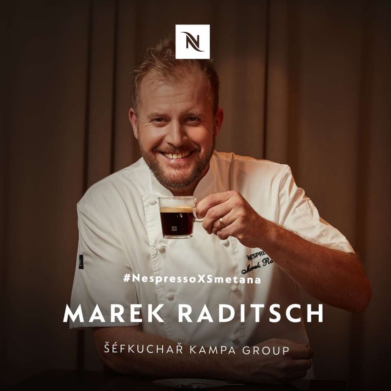 Obrázek epizody #NespressoXSmetana #10 Marek Raditsch, šéfkuchař Kampa Group