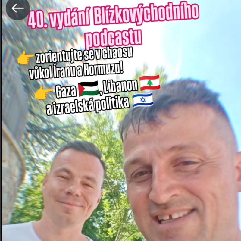 Obrázek epizody O íránském chaosu přehledně s Júsufem Krausem - Blízkovýchodní podcast č. 40