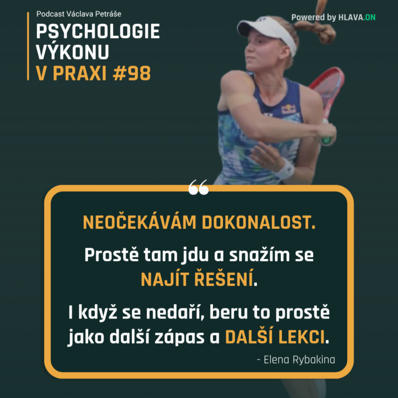 Obrázek epizody #98 NEHLEDEJTE DOKONALOST - Mentální štít Eleny Rybakiny (Sezóna IV., ep. 2)