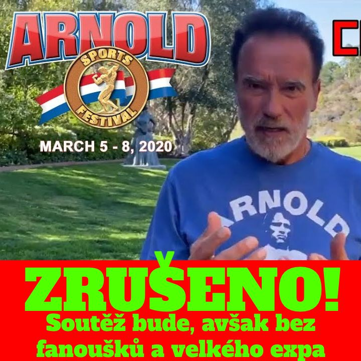 Obrázek epizody Arnold Classic expo ZRUŠENO kvůli coronaviru!