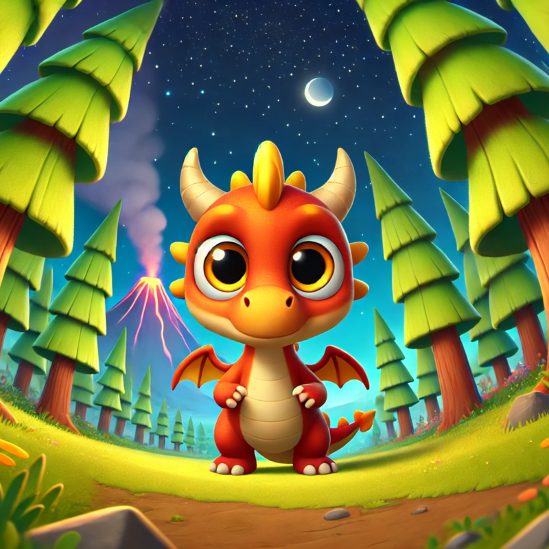 Obrázek epizody Drak, který se bál tmy - Pohádka na dobrou noc