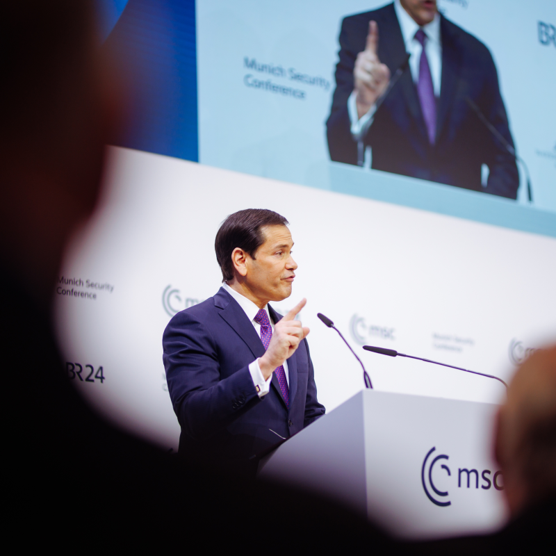 Obrázek epizody Jak se v Mnichově střetly Trumpovy představy národních zájmů a západní civilizace s vizemi Evropy