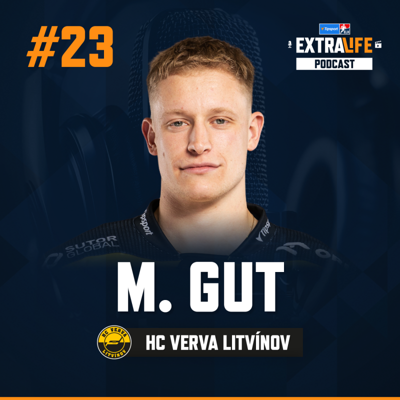 Obrázek epizody EXTRALIFE PODCAST #23 | Michal Gut: Litvínov byl jasná volba, Franta Lukeš je moje rodina