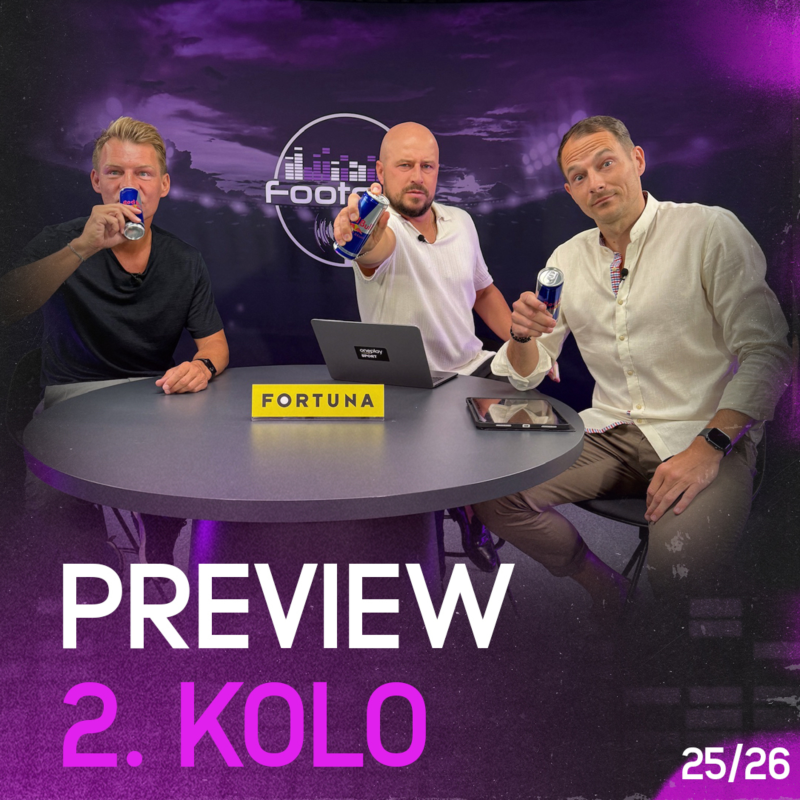 Obrázek epizody Vršovické derby pro Slavii, góly padnou na Letné i v Plzni | FOOTCAST PREVIEW 2. kolo