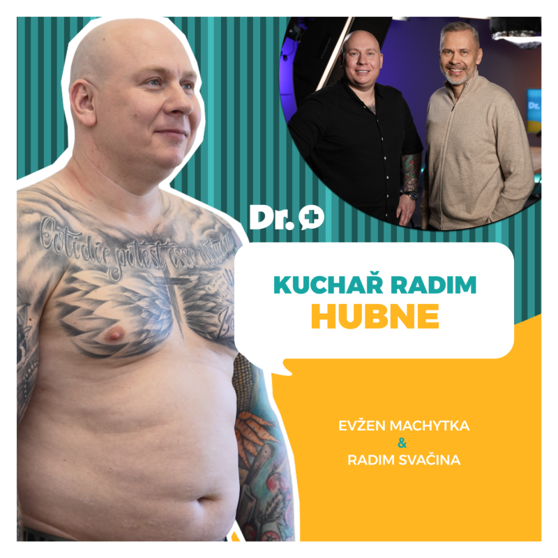 Obrázek epizody Kuchař Radim hubne (1. díl): Start životní změny! Má 115 kg, miluje sladké. Pomohou léky na hubnutí?