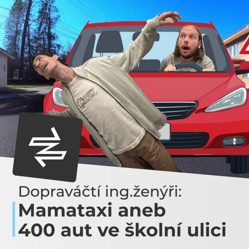 Obrázek epizody 🧠 Mamataxi: 400 aut ve školní ulici | DOPRAVÁČTÍ ING.ŽENÝŘI
