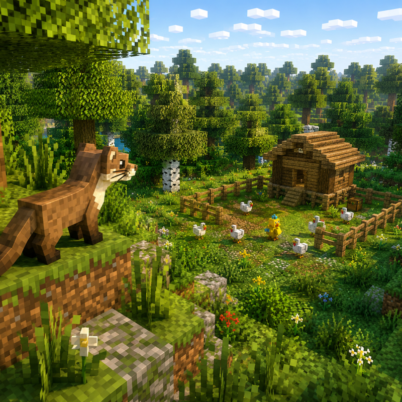 Obrázek epizody Speciál - Kuna Bohuna a noční hrdina | Karlíkovy minecraftické pohádky
