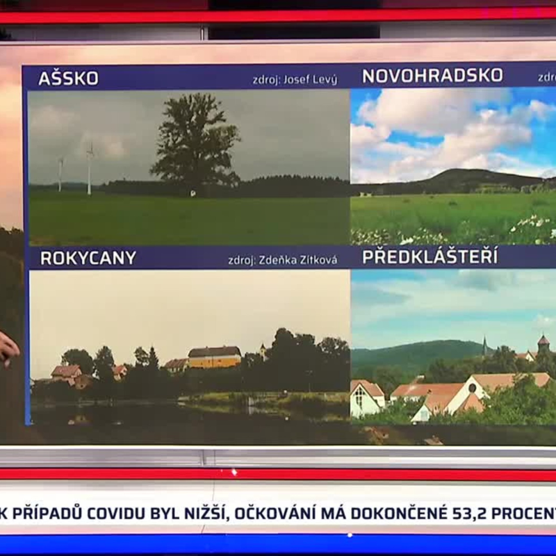 Obrázek epizody Počasí 30.8.2021 18:50