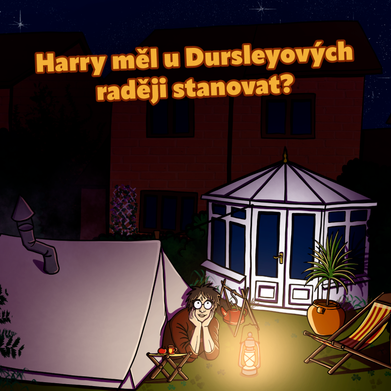 Obrázek epizody Harry měl u Dursleyových raději stanovat? (S4E07-1)