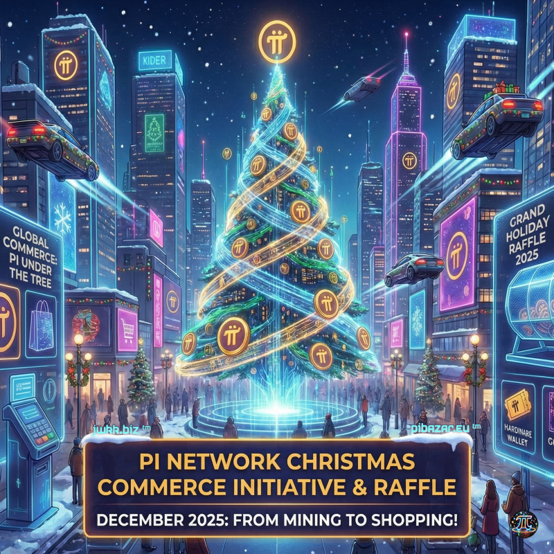 Obrázek epizody Christmas 2025 on Pi Network: From Mining to Real Shopping! Global Business Initiative and Big Holiday Raffle Launch