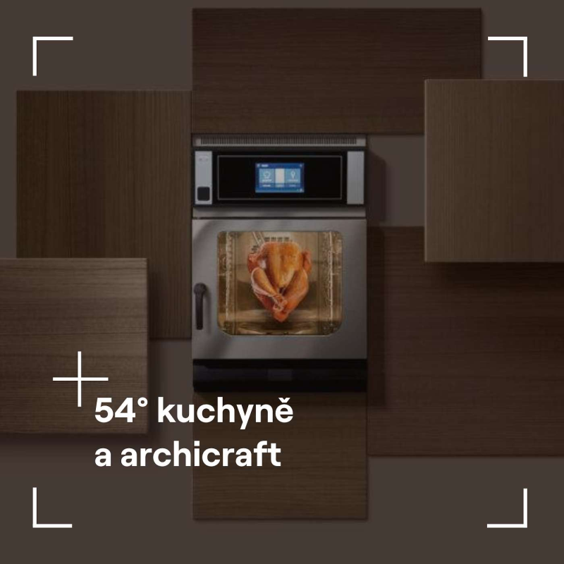 Obrázek epizody 54° uvádí kuchyňský koncept Profi Family