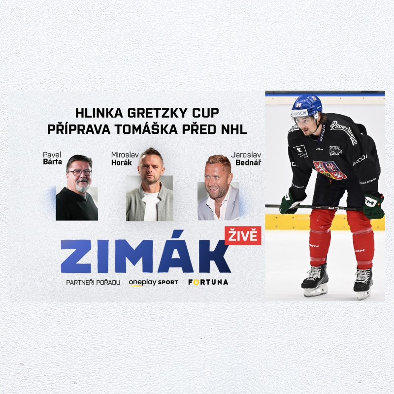 Obrázek epizody Zimák ŽIVĚ | Mnozí Češi v tvrdé konkurenci Kanady neobstojí. Klepiš za Spartu?