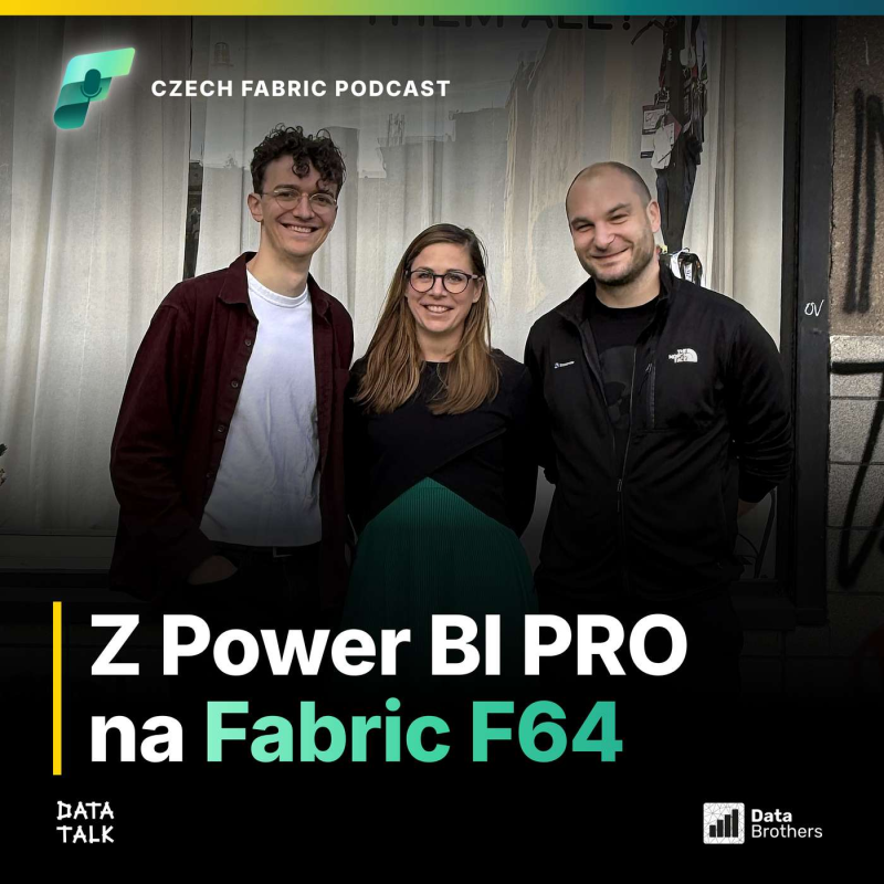 Obrázek epizody Czech Fabric Podcast, díl #03 Migrace do Microsoft Fabric z Power BI