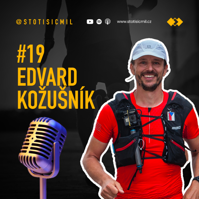 Obrázek epizody #19 Eda Kožušník: Prostě běž! je komunita, jako youtuber se necítím