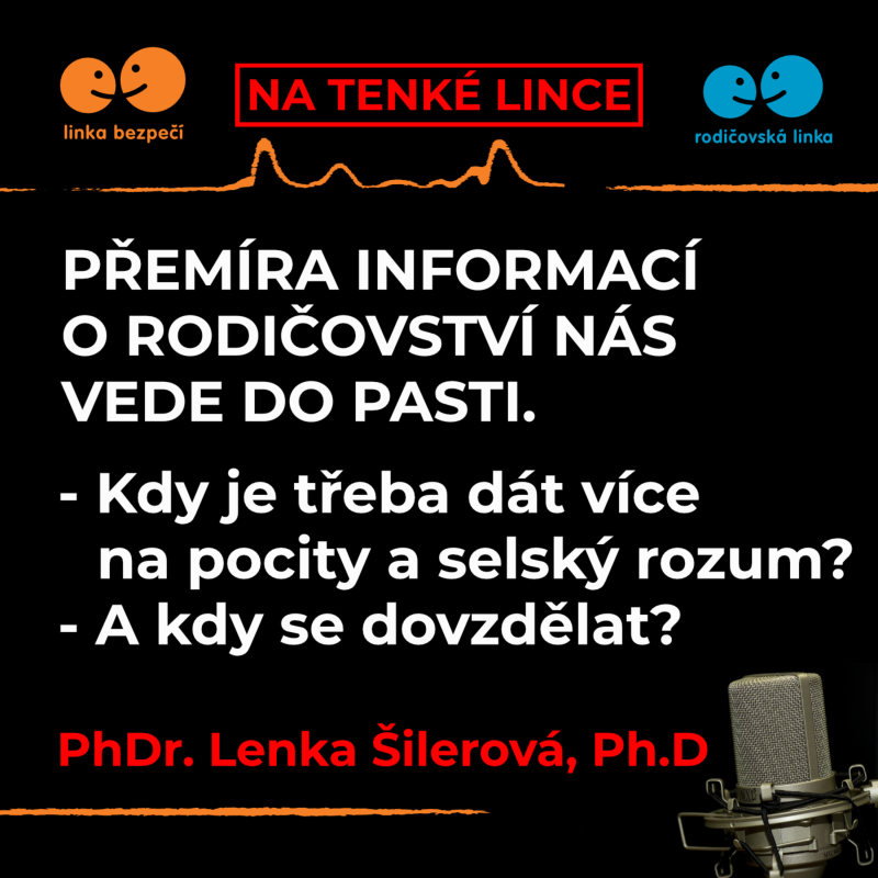 Obrázek epizody Přemíra informací o rodičovství nás vede do pasti. Kdy dát na pocity/selský rozum, kdy se dovzdělat?
