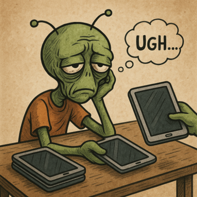 Obrázek epizody Už ani marťan nerozdává sto tabletů týdně