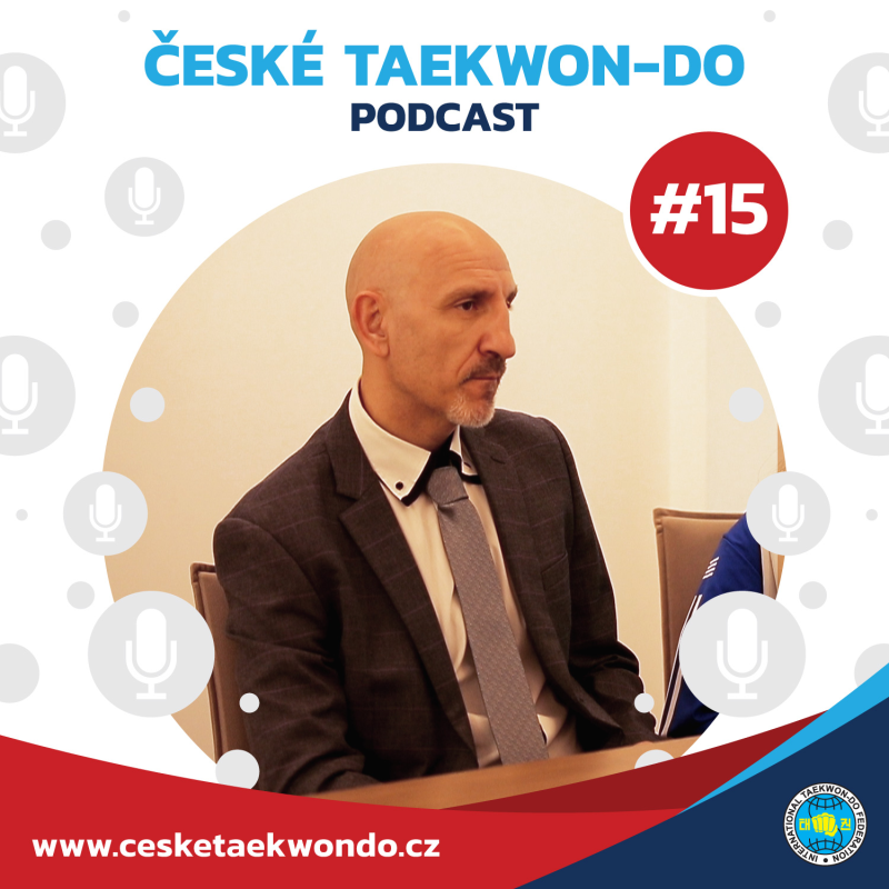 Obrázek epizody #15 Michalis Zografos - Prezident Sportovní federace taekwonda ITF v Řecku