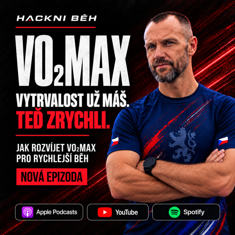 Obrázek epizody EPIZODA 15: VO₂max. Vytrvalost už máš. Teď zrychli.