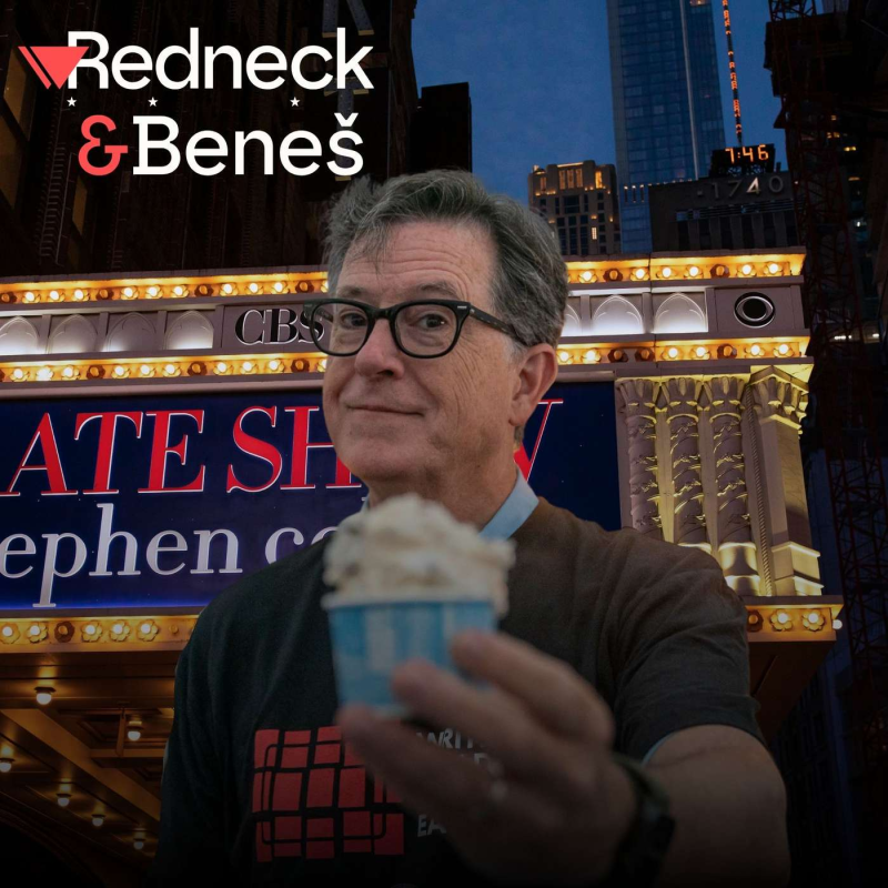 Obrázek epizody Redneck & Beneš | Colbert, Trump a smrt late night 🔒