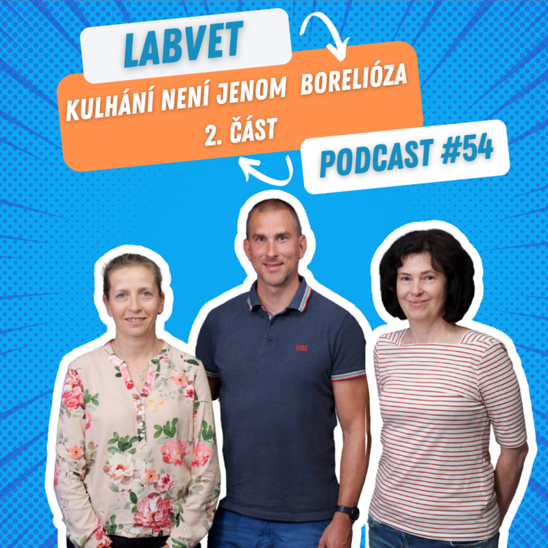 Obrázek epizody LABVET Podcast #54 - Kulhání není jenom borelióza (2. část)