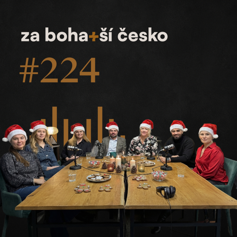 Obrázek epizody Grinch, hřbitovy a odtažené auto: Vánoční speciál s týmem Za bohatší Česko | #224
