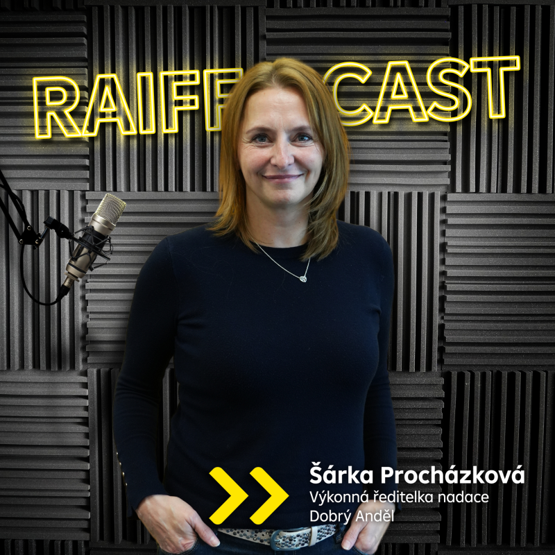 Obrázek epizody #19 Šárka Procházková (Dobrý anděl) - PRŮMĚRNÝ DÁRCE PRAVIDELNĚ PŘISPÍVÁ 12 LET; ROZDÍL MEZI NADACÍ A BĚŽNOU FIRMOU JE, ŽE NADACE CÍLENĚ ŘÍDÍ ZTRÁTU