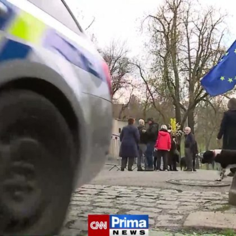 Obrázek epizody Demonstrace před ruským velvyslanectvím