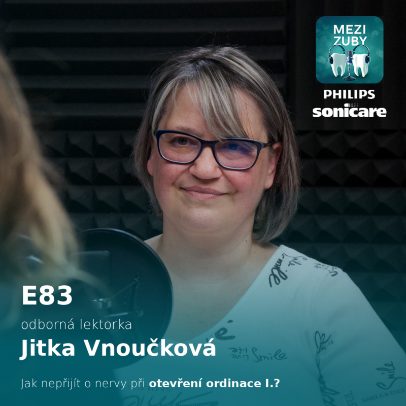 Obrázek epizody E83: Papíry, kontroly a chaos? Jak mít ordinaci pod kontrolou s Jitkou Vnoučkovou