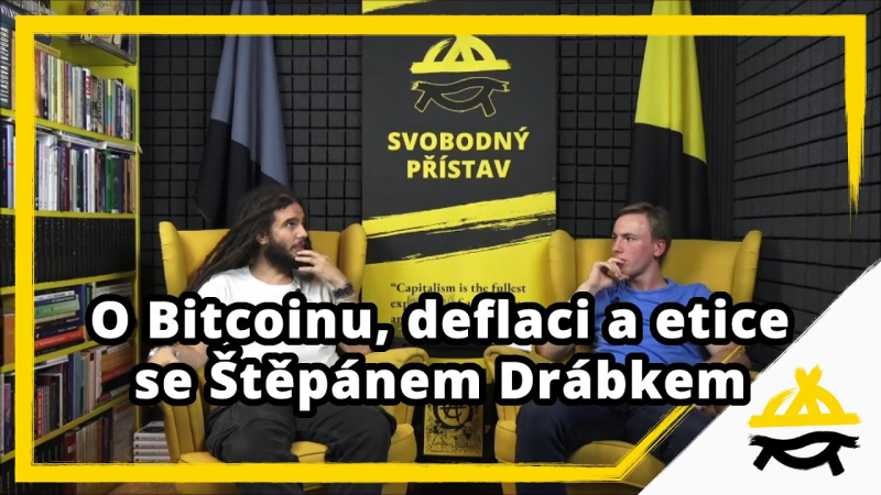 Obrázek epizody Studio Svobodného přístavu: O Bitcoinu, deflaci a etice se Štěpánem Drábkem