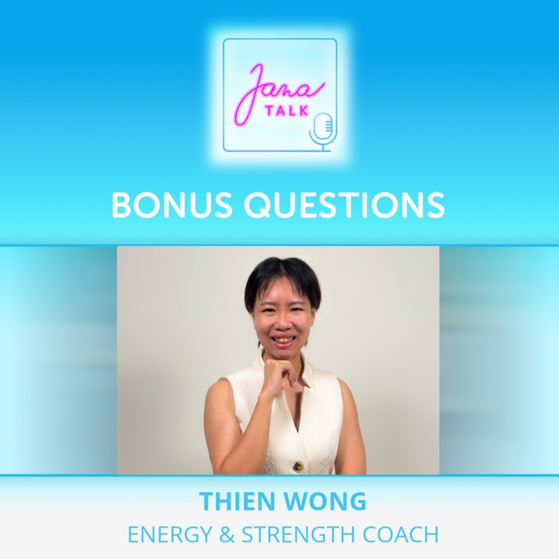 Obrázek epizody EN 56 BONUS EPISODE 🌿 Daily Habits for More Energy | Thien Wong