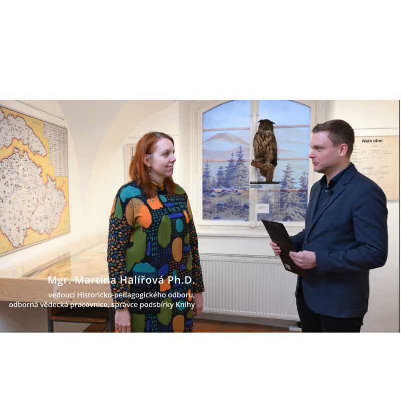 Obrázek epizody Martina Halířová o nové výstavě Cesta kolem světa za 45 minut! | S Komenským u mikrofonu #22