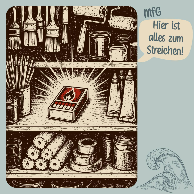Obrázek epizody Hier ist alles zum Streichen