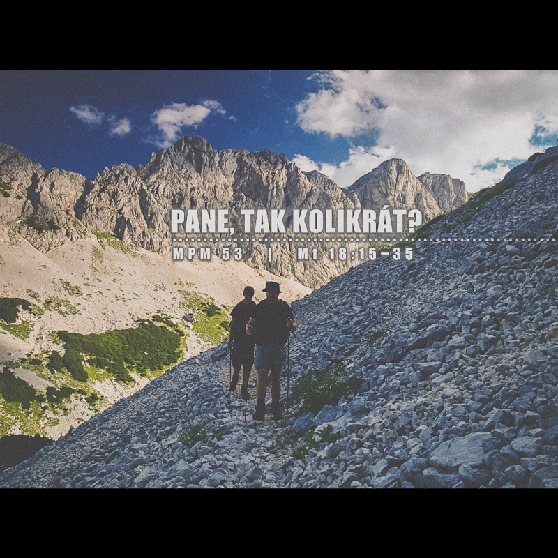 Obrázek epizody Mesiáš podle Matouše 53 - Pane, tak kolikrát - Bohuslav Wojnar (23.2.2014)