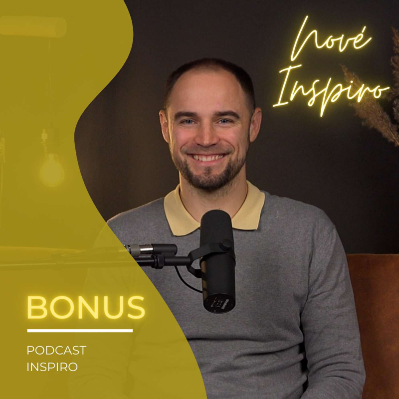 Obrázek epizody Co je nového v Podcastu Inspiro | Zážitky z natáčení | Nová série a Patreon