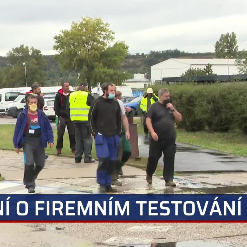 Obrázek epizody Vláda se neshodne na testování ve firmách