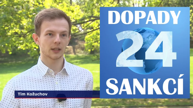Obrázek epizody DOPADY RUSKÝCH SANKCÍ | Rozhovor se mnou pro ČT24